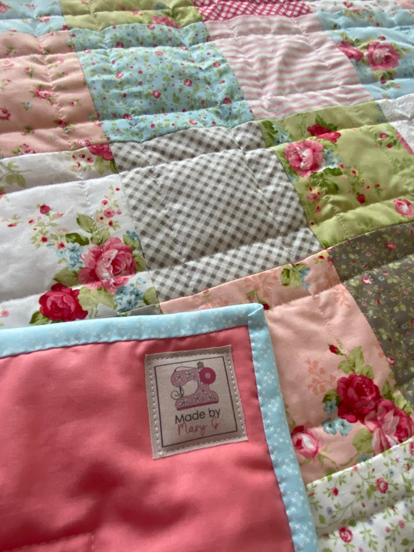 Lap Quilt/Baby Quilt 41”x 35”