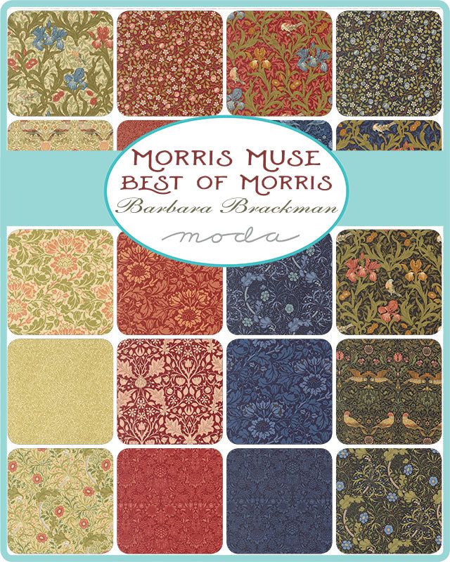Morris Muse by Barbara Brackman for Moda