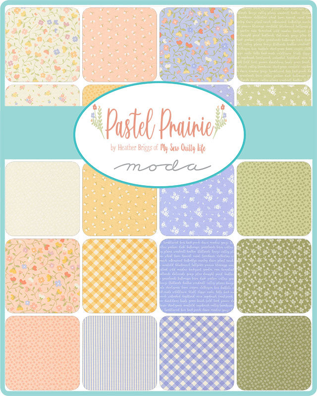 Pastel Prairie by Heather Briggs of My Sew Quilty Life for Moda