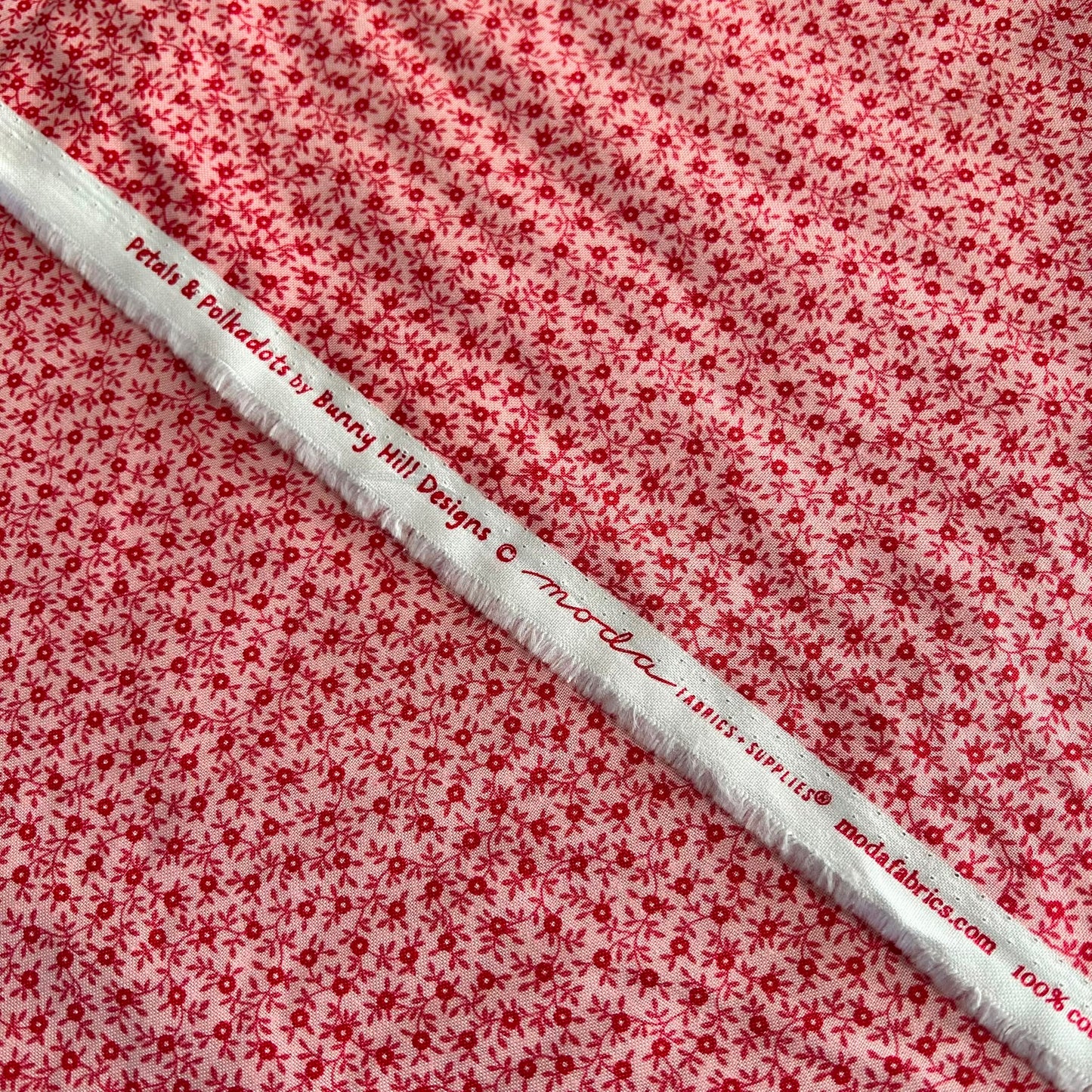 Petals & Polka Dots Blush fabric
