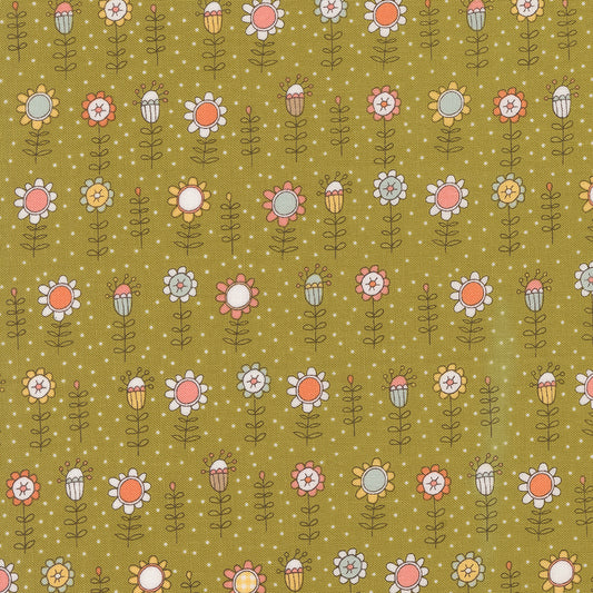 Lucky Bloom Grass by Sweetwater for Moda
