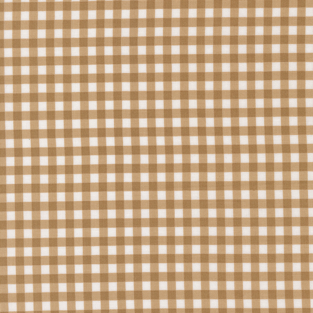 Lucky Gingham Sand by Sweetwater for Moda