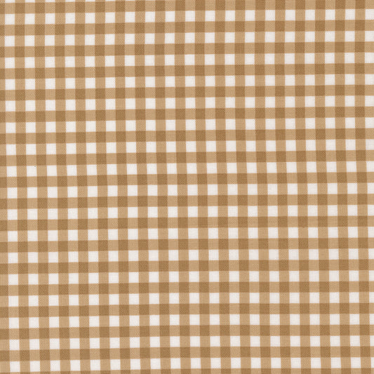 Lucky Gingham Sand by Sweetwater for Moda