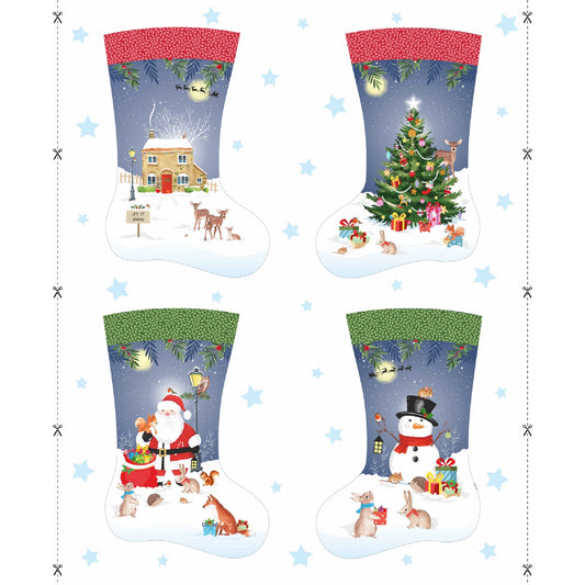 Christmas Stocking Panel