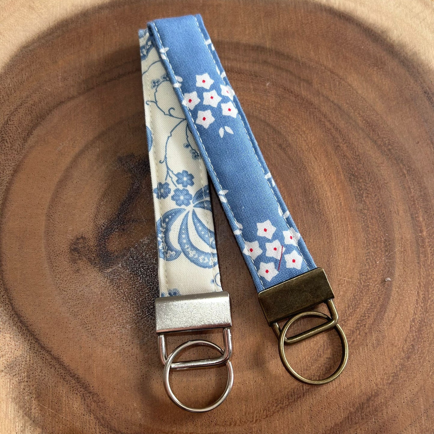Fabric Key Fobs pack of two