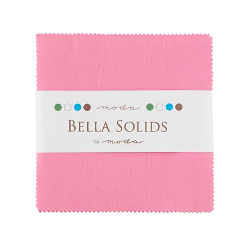 Bella Solids 30's Pink  by Moda