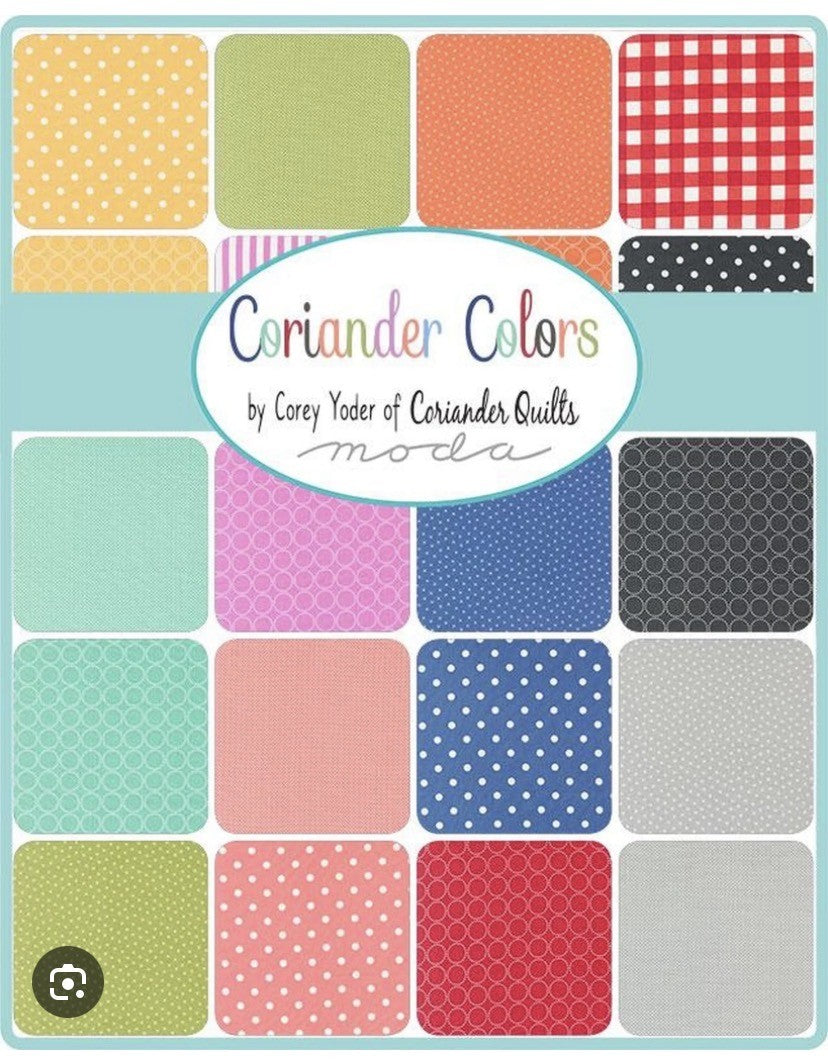 Coriander Colors by Corey Yoder for Moda