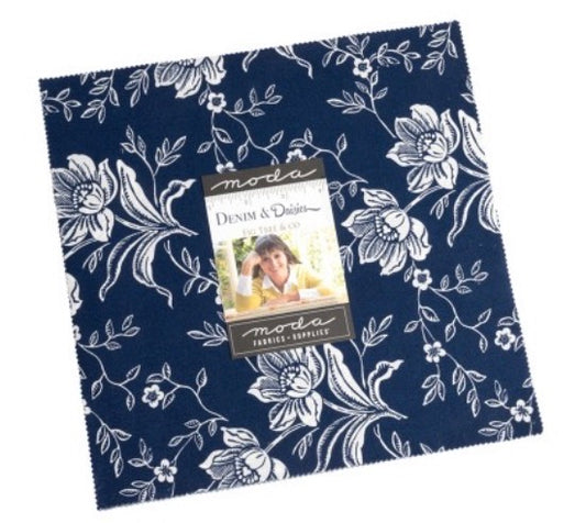 Layer Cake Denim & Daisies by Figtree Designs for Moda