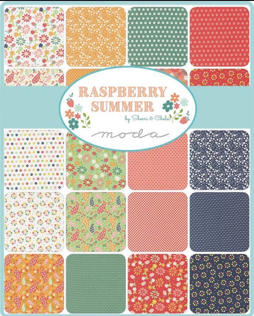 Raspberry Summer 10” Layer Cake Moda