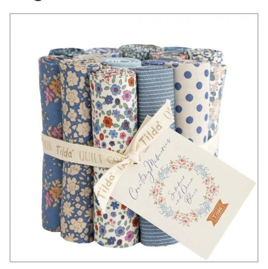 Summer & Ocean Blues Fat Eighths Bundle by Tilda from the Creating Memories Collection